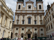 The Jesuit Baroque Church in the heart of the city.